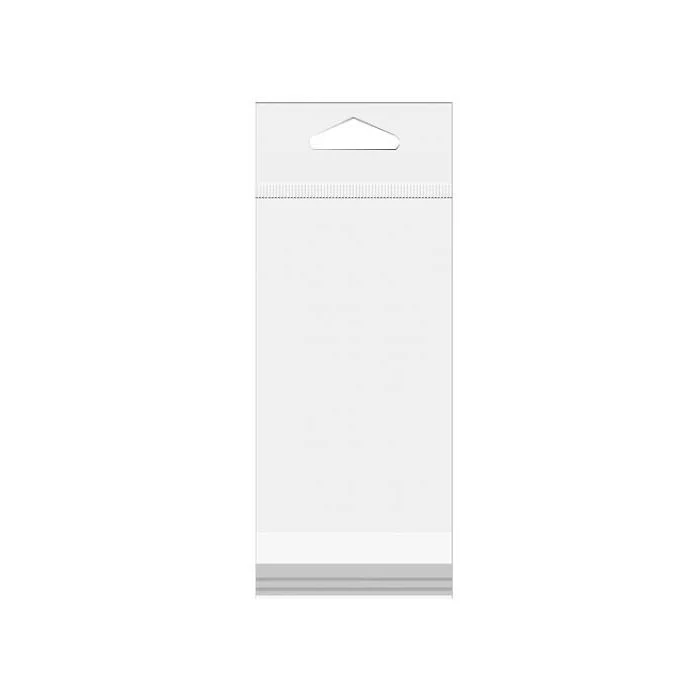 Cellofanpåsar med Eurohål 33x63.5cm Transparent med Tejpremsa (100 st) [HB1325E]