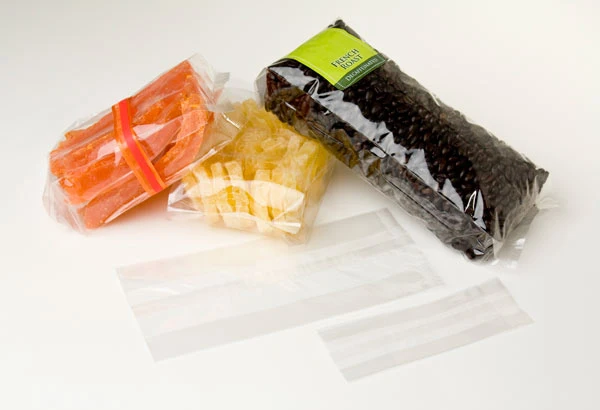 Plastpåsar 12,7x7,6x30,5cm laminerade och med Sidoinvik (100 st) [HDGB1]