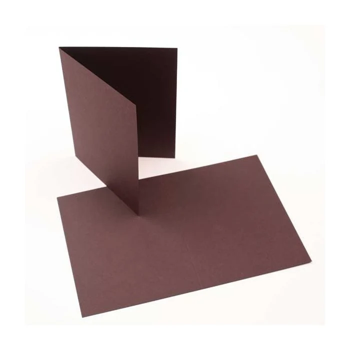Önskekort Brun 14x10,8cm (50 st) [PC212]