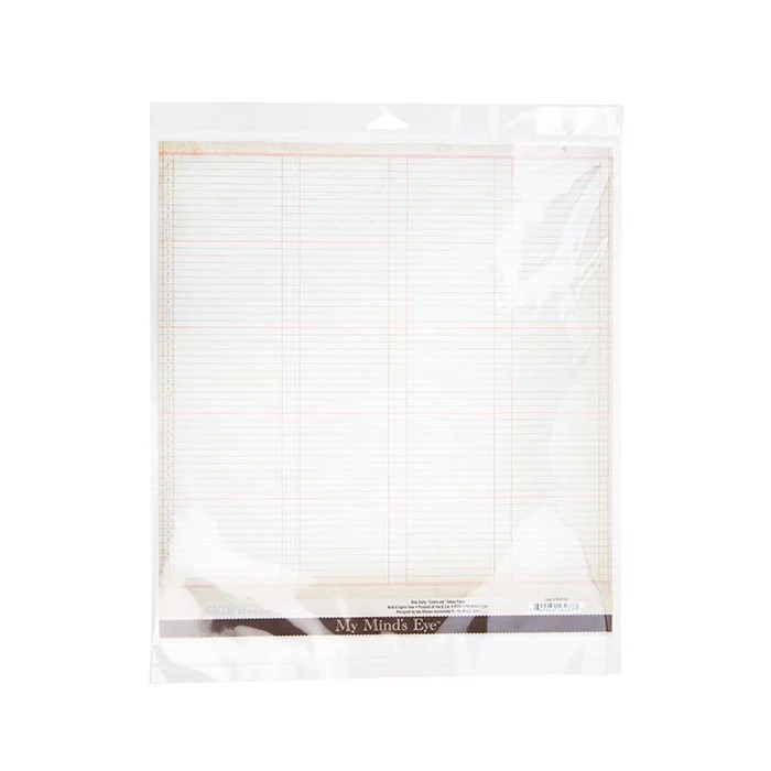 Cellofanpåsar med Eurohål 31,6x33cm Transparent med Tejpremsa (100 st) [HB1213]