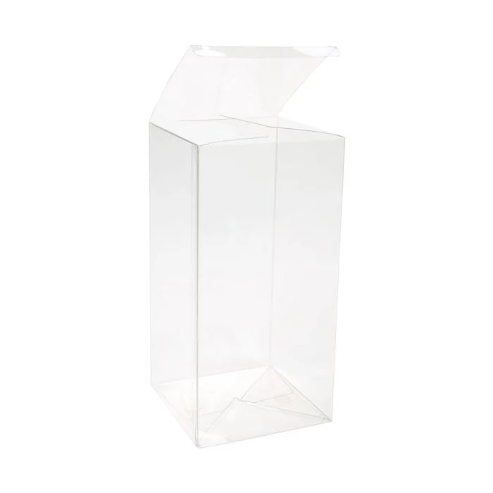 Plastlådor 12,7x12,7x25,4cm med automatisk Botten (25 st) [PLB87]