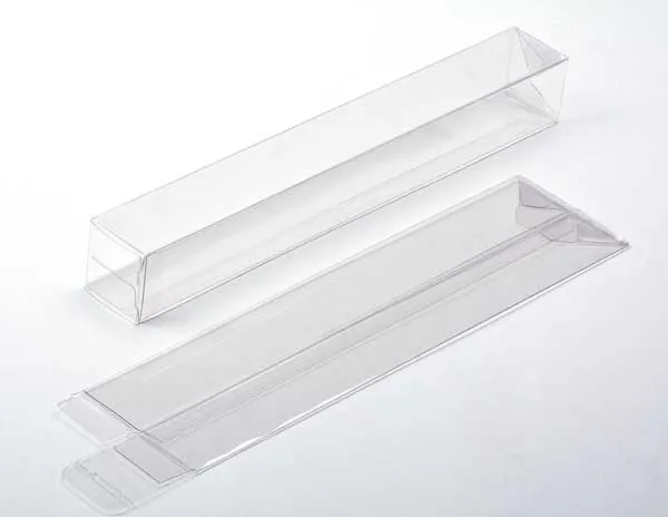Plastlådor 4x4x30,6cm automatisk Botten (25 st) [PLB143]