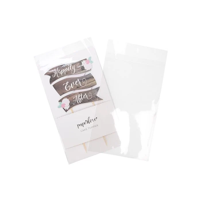 Plastpåsar 15,7x25,4cm Transparent med Tejpremsa (100 st) [B6X10PC]