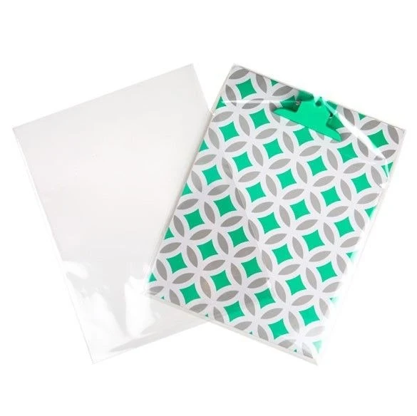 Plastpåsar 23,5x31cm Transparent (100 st) [B9SNF]