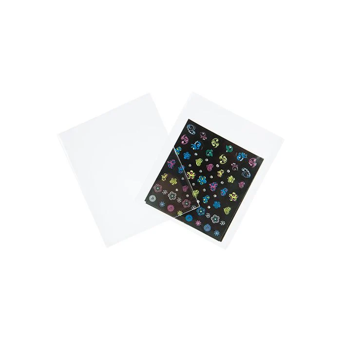 Plastpåsar 7,5x9cm Transparent (100 st) [B2NF]