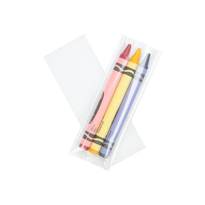 Plastpåsar 3,8x10,5cm Transparent (100 st) [B1X4NF]