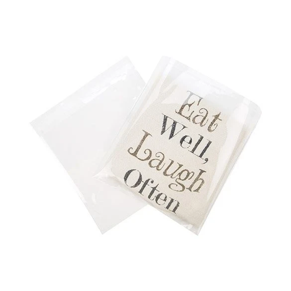 Plastpåsar 21,5x21cm Transparent med Tejpremsa (100 st) [B8X8]