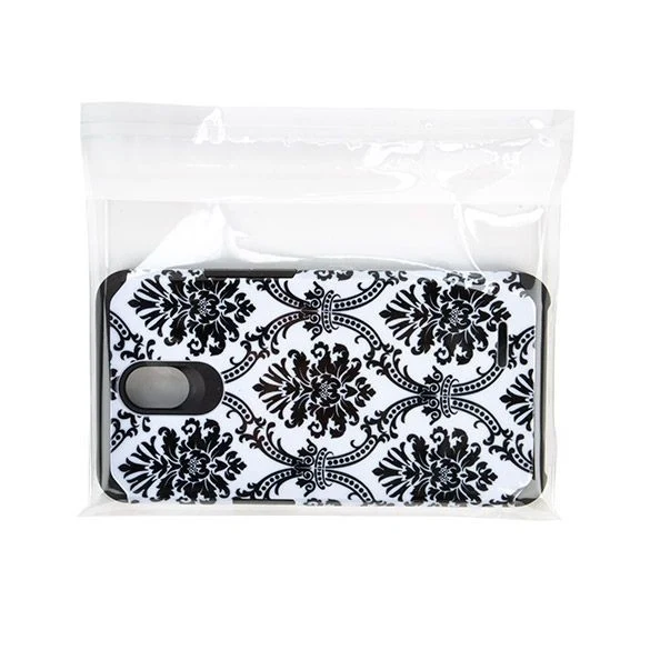 Plastpåsar 16,5x11cm Transparent med Tejpremsa (100 st) [B64B]