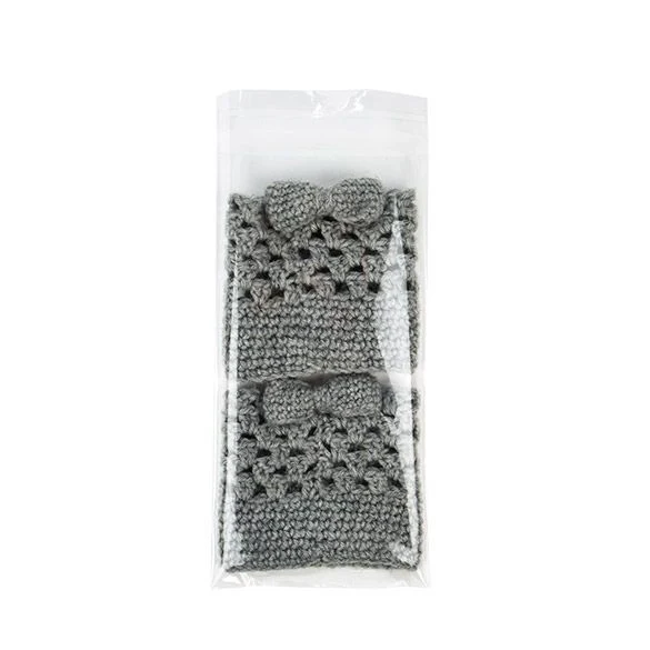 Plastpåsar 15,7x30,6cm Transparent med Tejpremsa (100 st) [B612S]