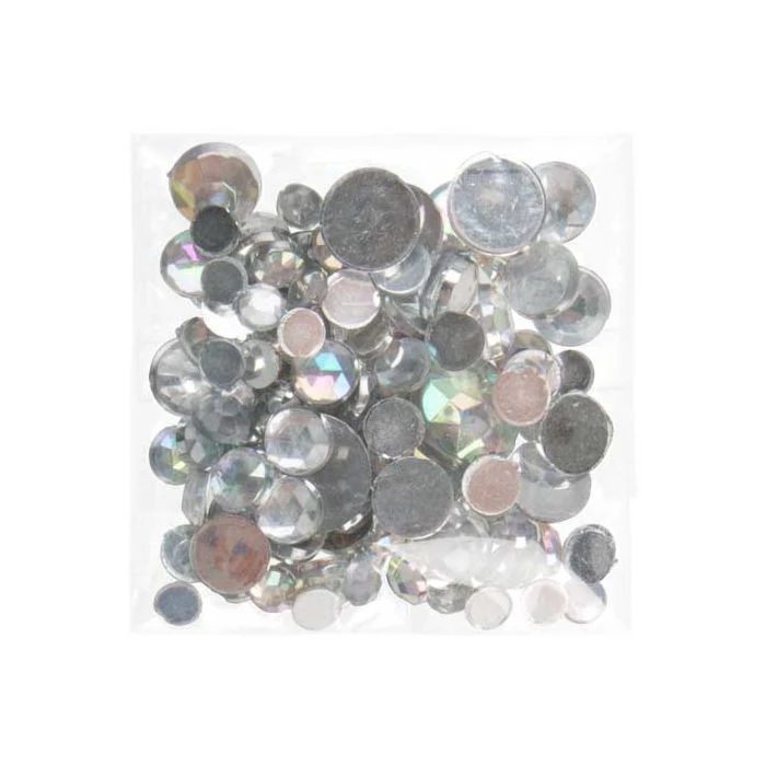 Plastpåsar 5x5cm Transparent med Tejpremsa (100 st) [B2X2E]