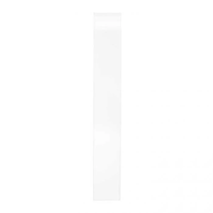 Plastpåsar 5,7x35,6cm Transparent med Tejpremsa (100 st) [B214]