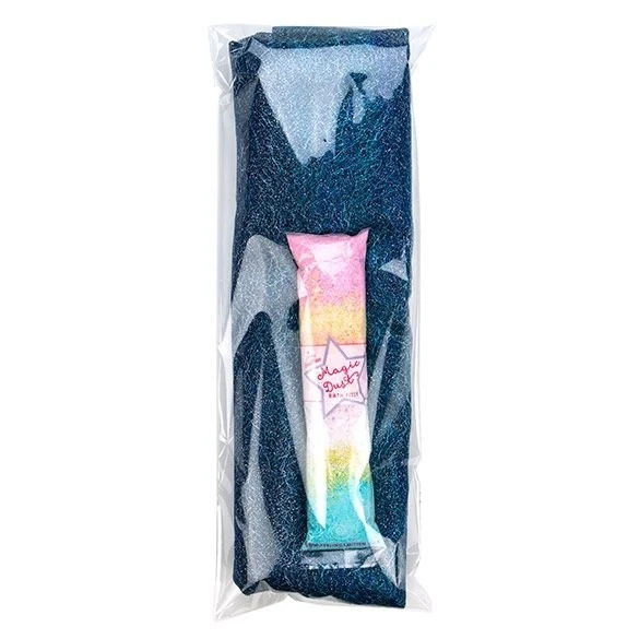 Plastpåsar 13,8x36,2cm Transparent med Tejpremsa (100 st) [B514]