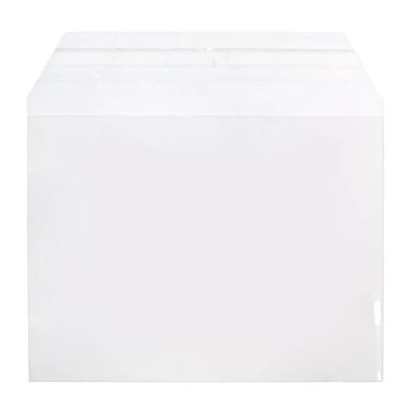 Plastpåsar 14,4x10,8cm Transparent med Tejpremsa (100 st) [B45SCT]