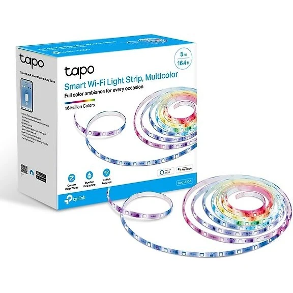TP-Link Tapo L920-5 Multicolor Smart Wi-Fi Light Strip, 5m