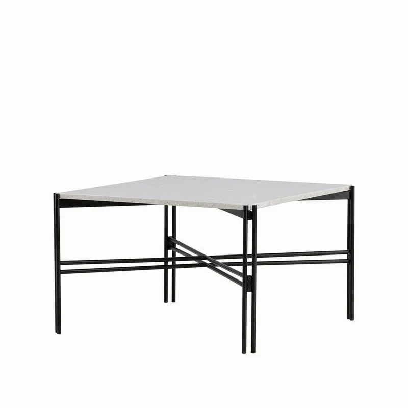 Venture Home Razzia Coffee Table, White Terrazzo