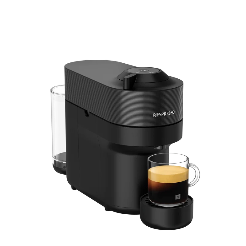Nespresso Vertuo Pop Capsule Coffee Machine, Liquorice Black
