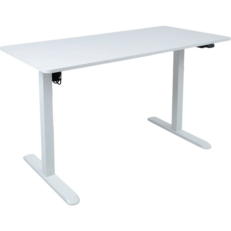 Home4you Ergo Light Electric Height-Adjustable Desk 120 x 60 cm, White
