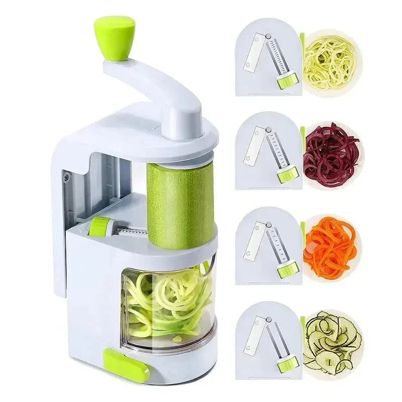 Multifunctional Vegetable & Fruit Grater Potato Spiral Slicer