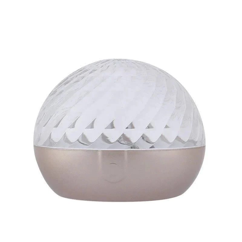 Creative Rotating Water Ripple Small Night Bedside Lamp