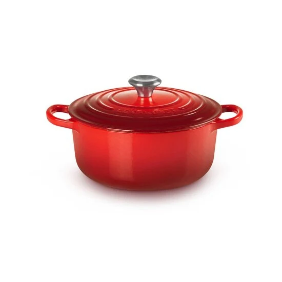 Le Creuset Round Casserole Cast Iron 22 cm Cerise