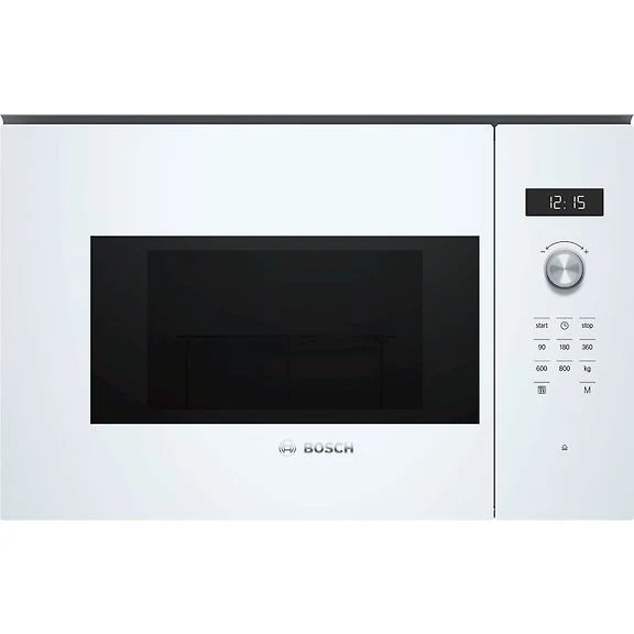 Bosch BFL524MW0 Series 6 Microwave Oven, White