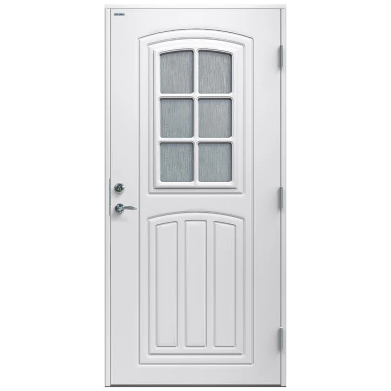 Diplomat Jane Cotswold Glass Exterior Door, 90x210 cm, Right-Handed, White