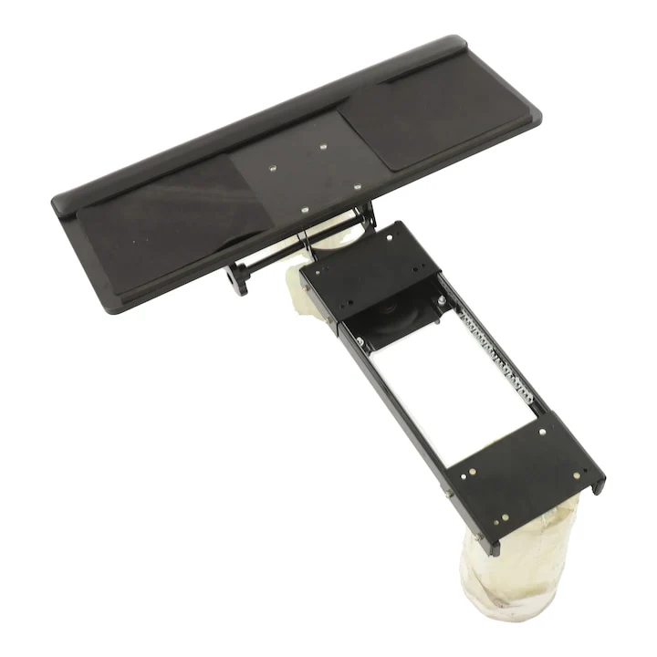 Keyboard tray with 25kg capacity, Ergonomic Design, 65x25.5cm, Black