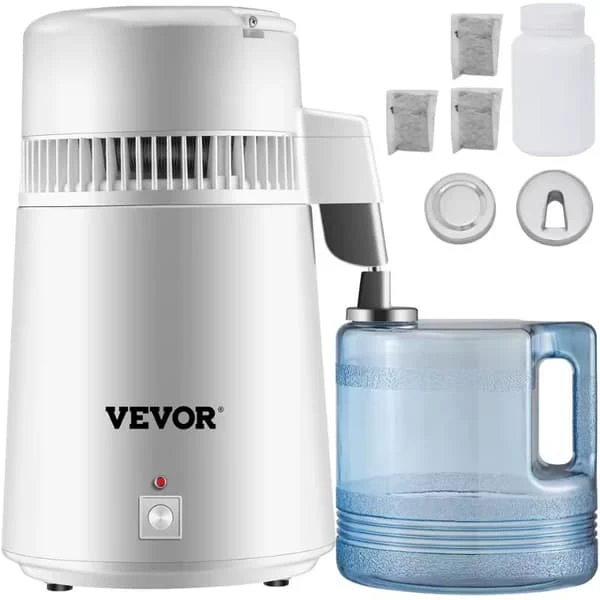 Water Distiller, 4L Capacity, 750W Power