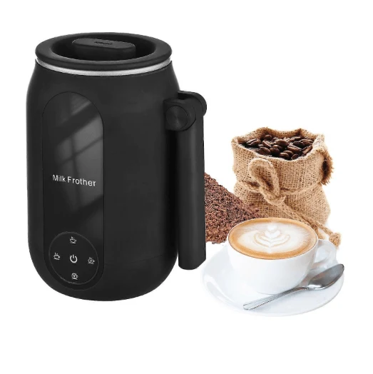 Electric Milk Frother Cooker For Frothing 4-in-1 Milk Steamer