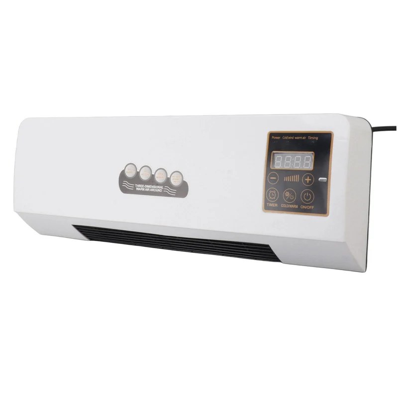 Wall Mounted Electric Heater with Remote 1800W