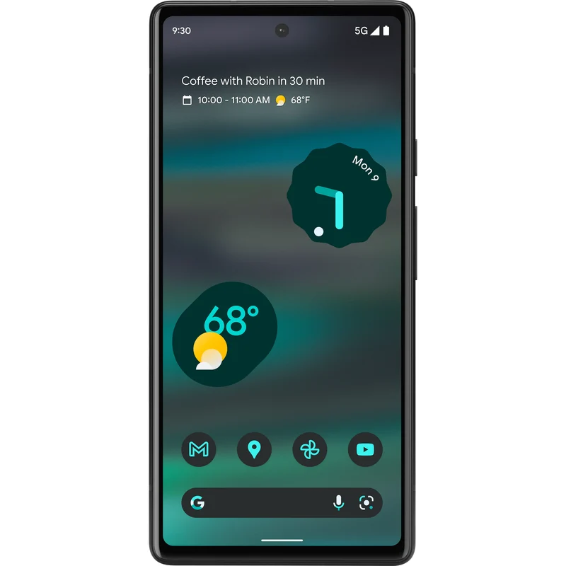 Google Pixel 6a 5G Phone, 128/6 GB, Sage