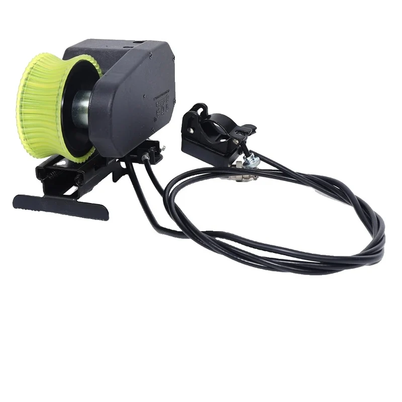 Speed Booster for Electric Bicycle, 200W, Compact Design, Black+Green, 160x120x80mm
