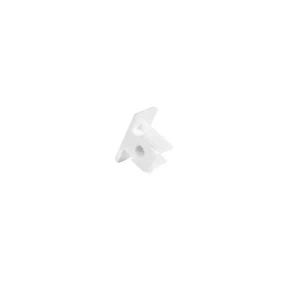 Hide-a-lite LiteTrac End Piece 1-Phase, White