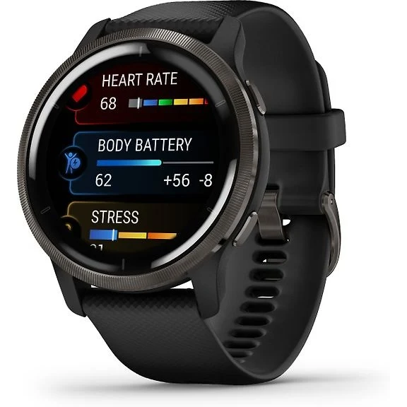 Garmin Venu 2 GPS Sports Watch, Black