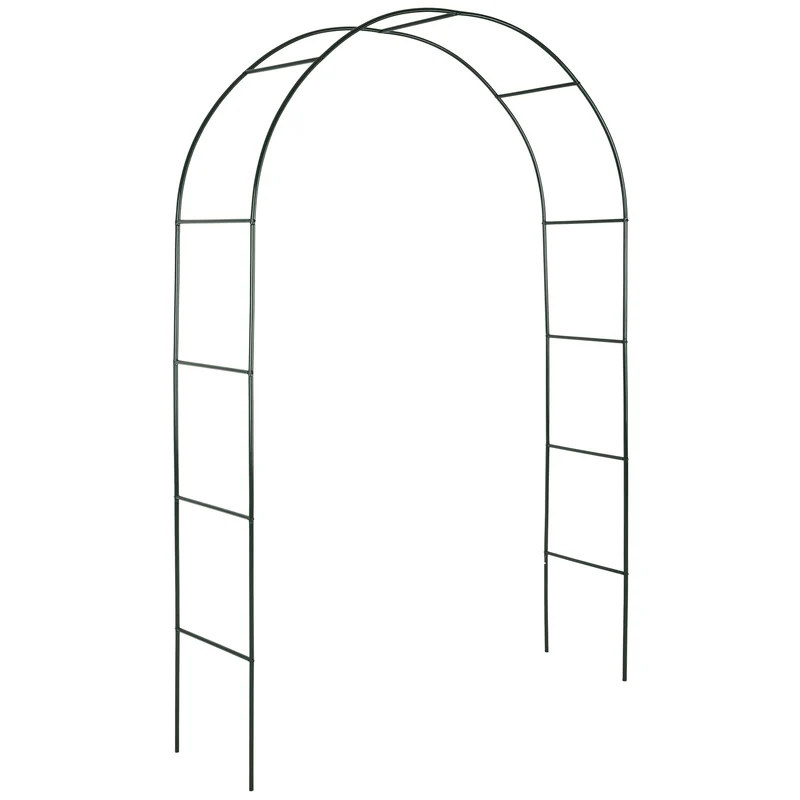 Tectake Rose Arch 140 x 40 x 240 cm, Green