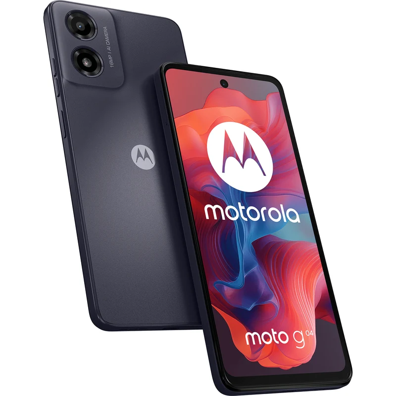 Motorola G04 4/64GB Smartphone - Concord Black