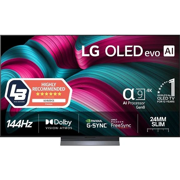 LG 65" OLED evo C5 4K Smart TV