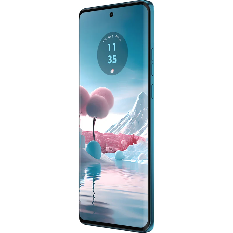 Motorola Edge 40 Neo 5G Phone, 256/12 GB, Turquoise