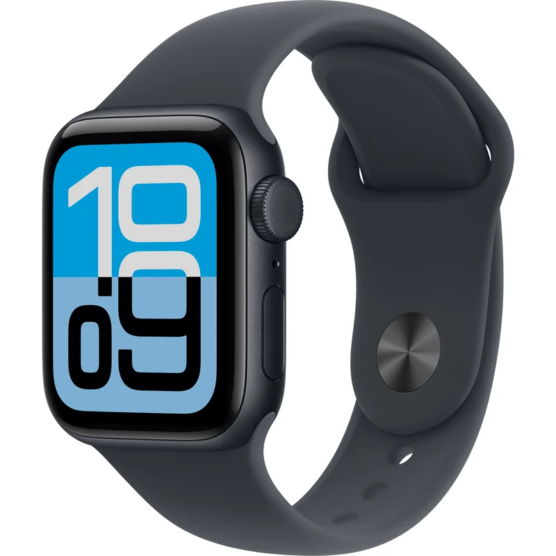 Apple Watch SE 3 GPS Cellular 40 mm Midnight Aluminum Case and Midnight Sport Band S M