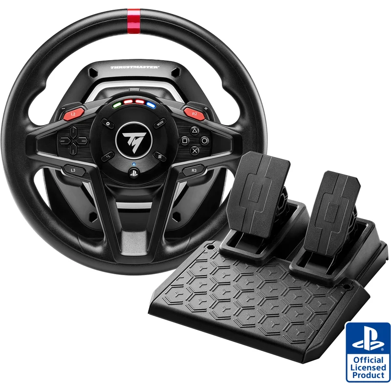 Thrustmaster T128 Racing Wheel and Pedals for PS5/PS4/PC