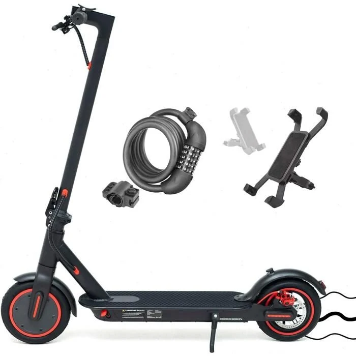 T4 Pro, Foldable Electric Scooter, Black
