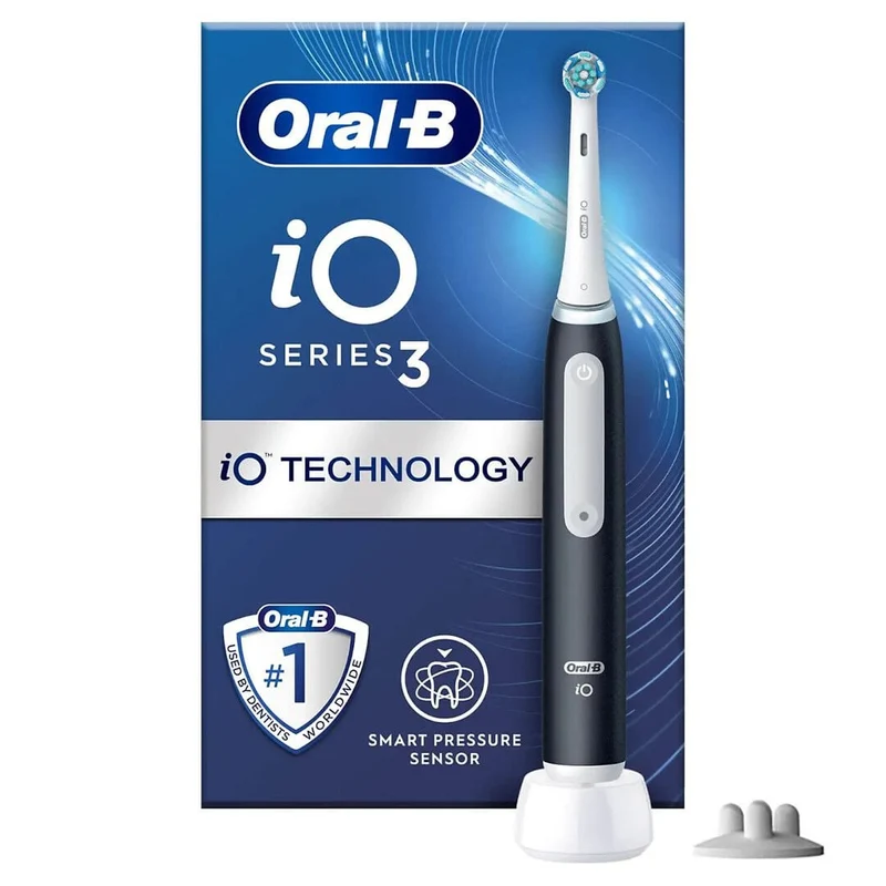 Oral-B iO Series 3 Electric Toothbrush, Matt Black