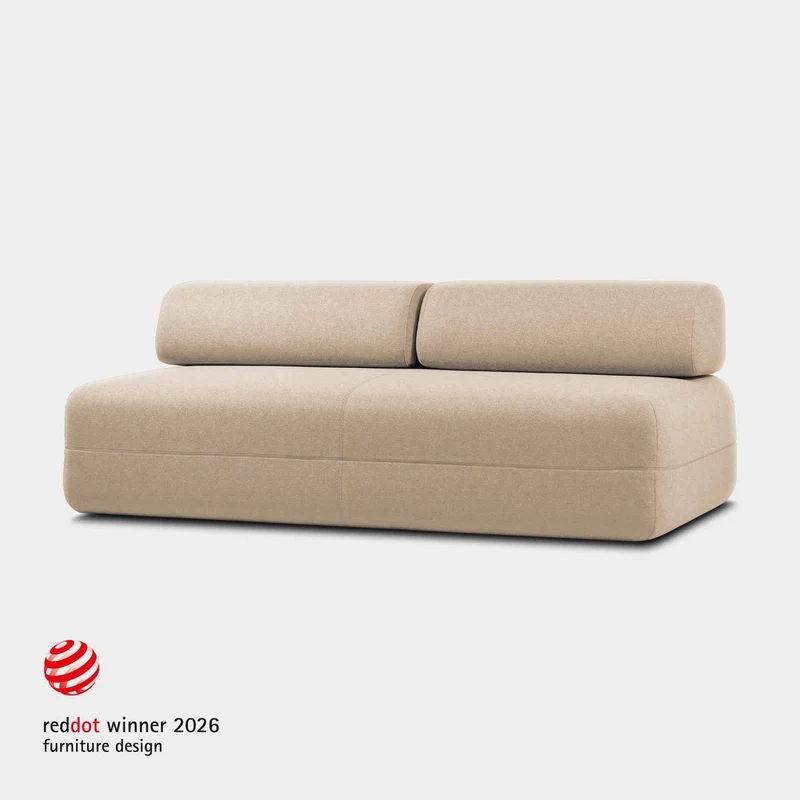 KHOY Sofa Bed King, Soft Beige