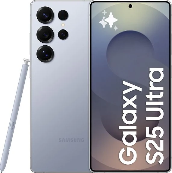 Samsung Galaxy S25 Ultra 5G Smartphone, 256/12 GB, Titanium Silverblue