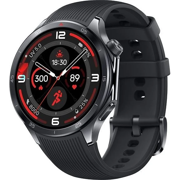 OnePlus Watch 3 Smartwatch, Obsidian Titanium