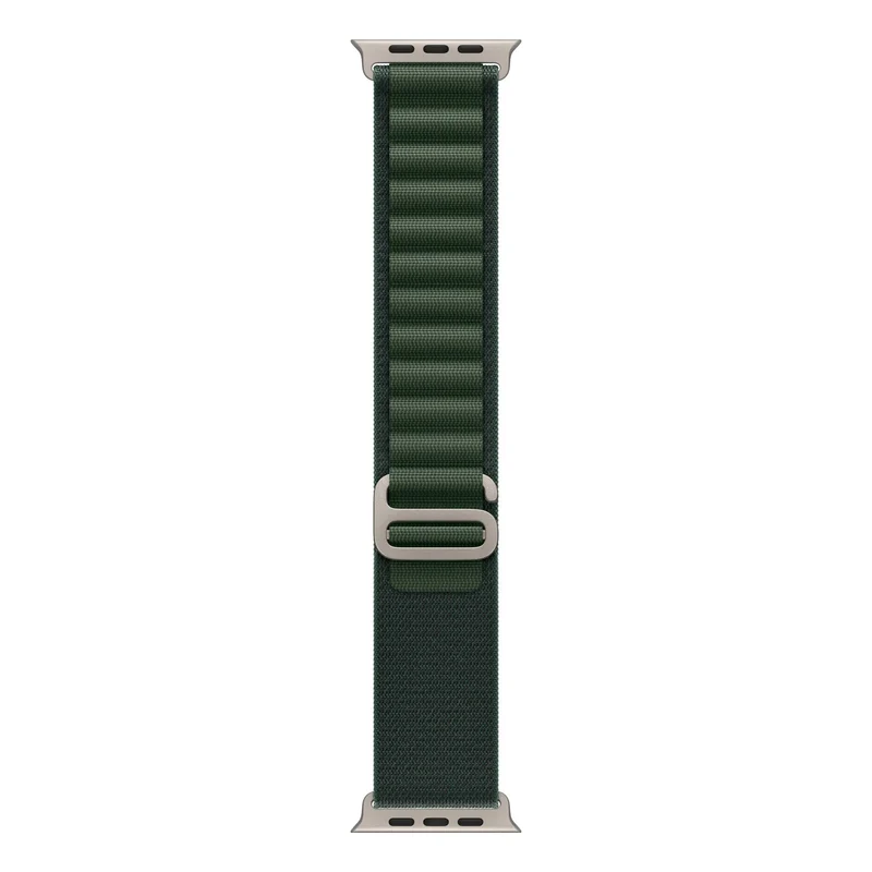 Apple Watch 49mm Alpine Loop, Dark Green, Small