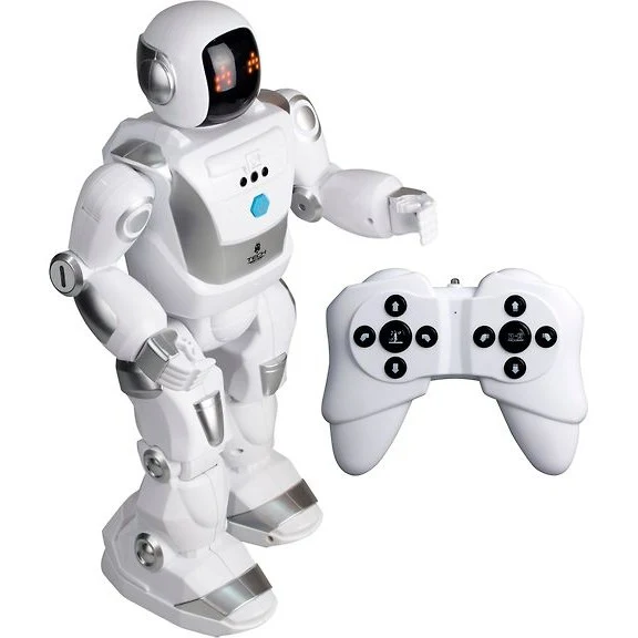 Ycoo Program A Bot X Remote-Controlled Programmable Robot, White/Black