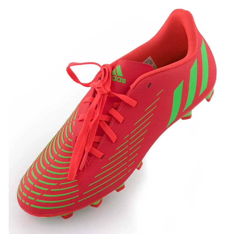 Adidas Predator Edge.4 FxG Shoes 46 2/3, Solar Red