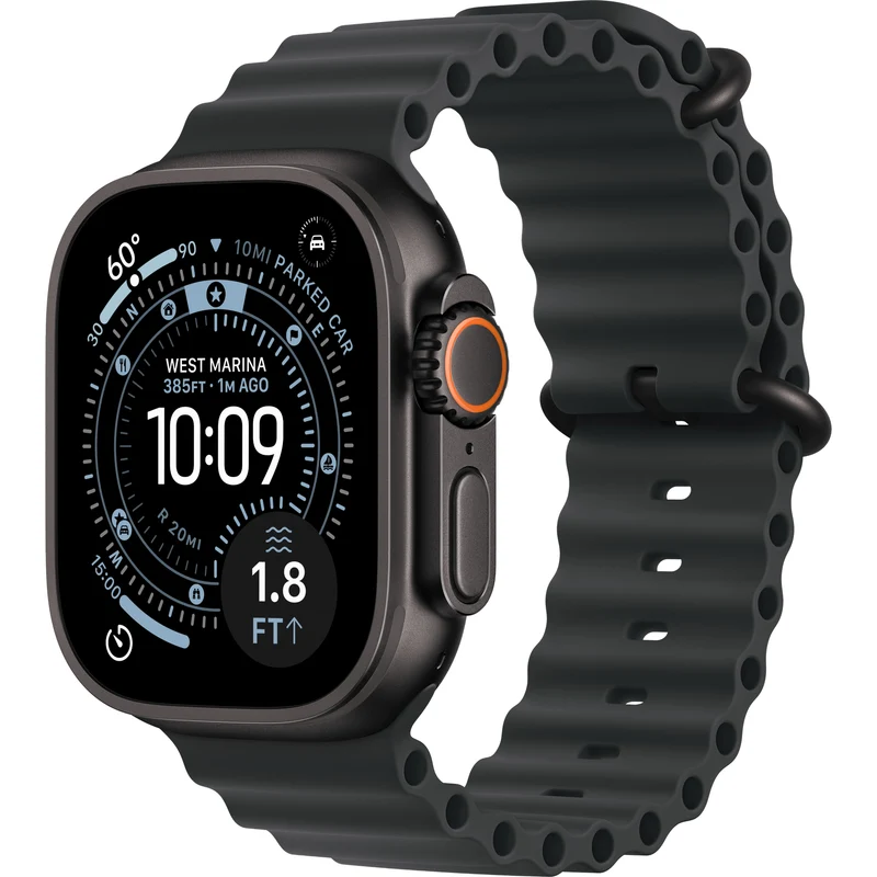 Apple Watch Ultra 3 (GPS + Cellular 49 mm), Black Titanium