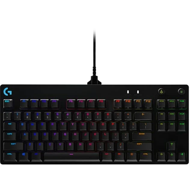 Logitech G Pro Wireless Gaming Keyboard GX Brown Tactile, Black
